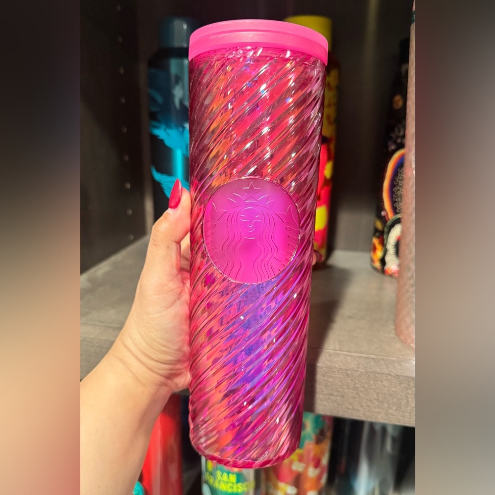 Starbucks Radiant Pink and Purple Tumbler
